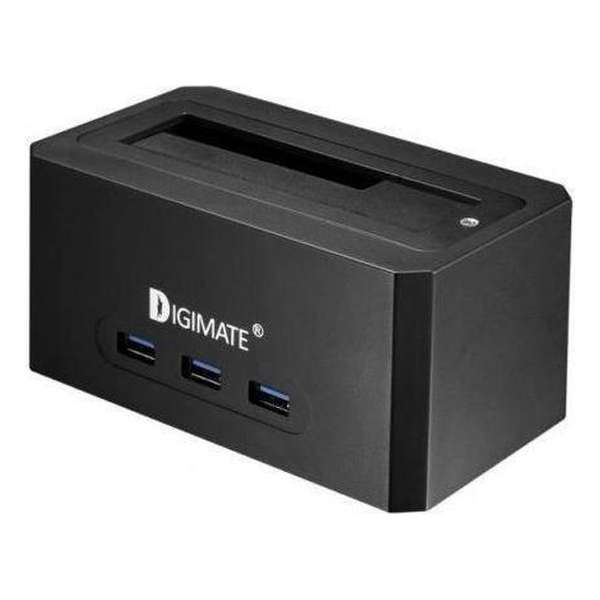 USB 3.0 HDD Docking Combo DM-13UH (Zwart)