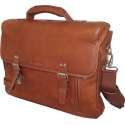 Maverick Leren Werktas met Uitneembare Laptopsleeve 15.6” Cognac