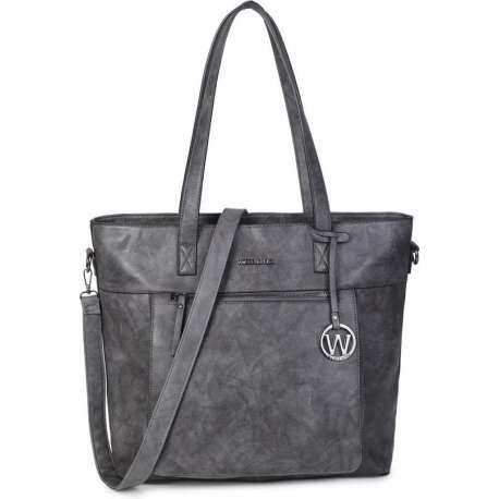 Wimona Evelina 4035 Shopper / Laptoptas - 15 inch - Grijs