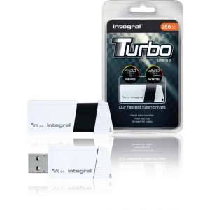 Integral TURBO USB flash drive 256 GB USB Type-A 3.2 Gen 1 (3.1 Gen 1) Wit