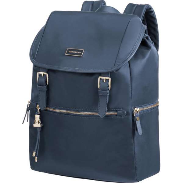 Samsonite Laptoprugzak - Karissa Biz Backpack 14.1 inch+Flap With Usb Dark Navy