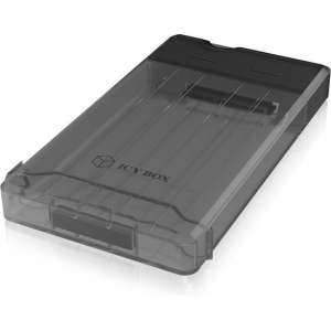 ICY BOX IB-235-U3 2.5'' HDD-/SSD-behuizing Zwart