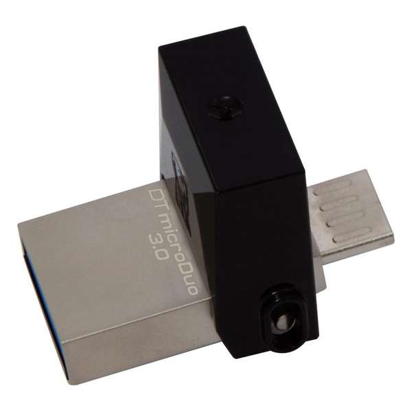 Kingston DataTraveler OTmicroDuo - USB-stick - 16 GB