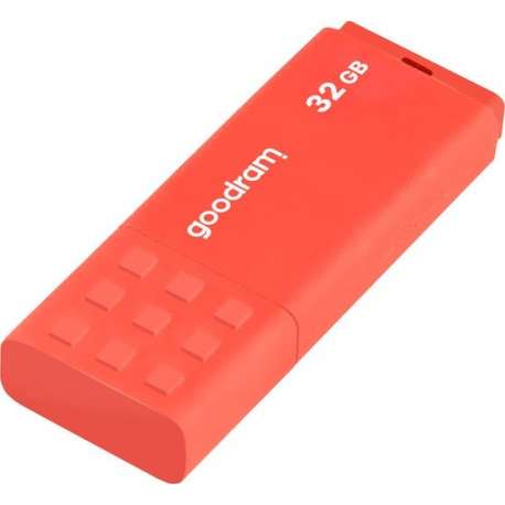 GOODRAM USB3.0 Flash Drive, 32 GB, UME3, USB A connector, Orange, 60/20 MB/s (USB3/2/1.1 comp)