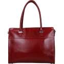 Claudio Ferrici Dames Shopper Rood