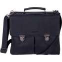 DSTRCT Wall street A4 Laptoptas -15,4 inch - Zwart