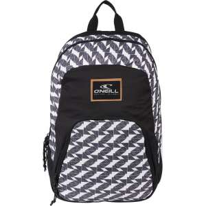 O'Neill Rugzak Wedge Backpack - White Aop W/ Black - One Size