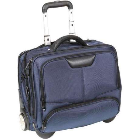 Dermata Business Laptop Trolley Nylon 3456NY Blauw