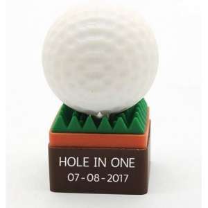 Golfbal USB stick met eigen naam of tekst