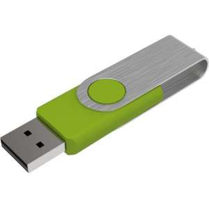 Venditio USB Twister - 16 GB - Limoengroen - 10 stuks