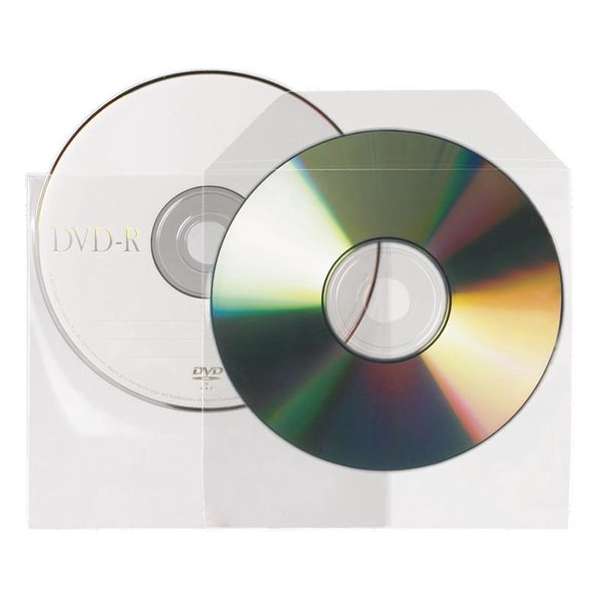 POCH.25 CD POCKET MET KLEP 3L