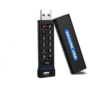 SecureUSB KP 8GB - PIN code authentication - FIPS 140-2 Level 3 validated