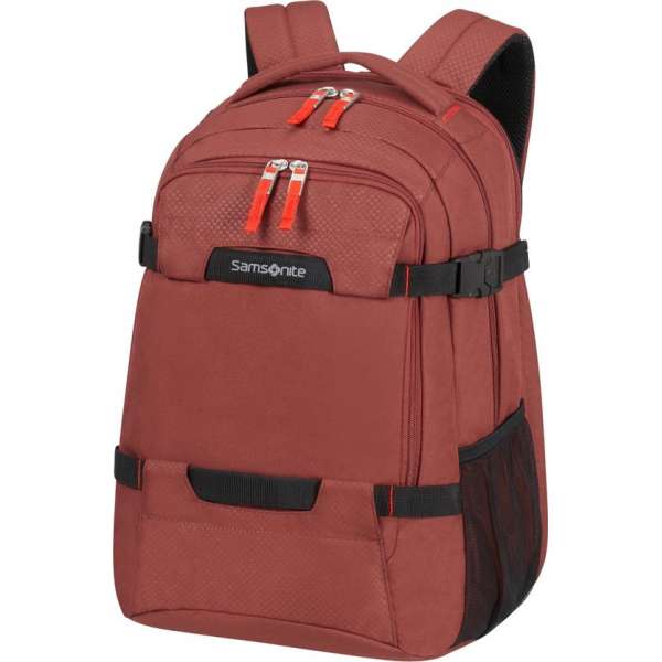 Samsonite Rugzak Met Laptopvak - Sonora Laptop Backpack Large Uitbreidbaar Barn Red