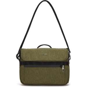 Pacsafe Metrosafe X Messenger - Anti diefstal Laptoptas - 8 L - Groen (Utility)