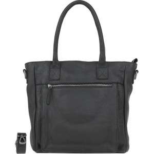 DSTRCT 361630 SHOPPER LEER Zwart