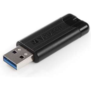 Verbatim Store n Go 128GB Pinstripe USB 3.0 zwart