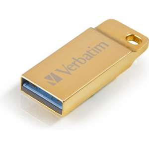 Verbatim USB-sticks 64GB Metal Executive USB 3.0 Flash Drive � Gold