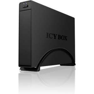 ICY BOX IB-366StU3+B 3.5'' HDD-behuizing Zwart