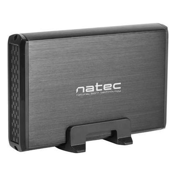 Natec Rhino - Externe Sata USB 3.0 HDD 3,5'' - Harddiskbehuizing - Zwart