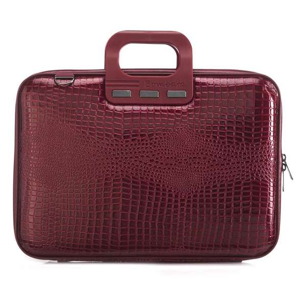 Bombata Shiny Cocco 15,6 inch Laptoptas Burgundy