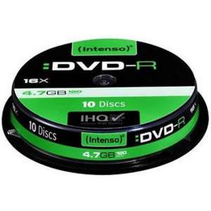 Intenso (her)schrijfbare DVD's DVD-R 4.7GB, 16x