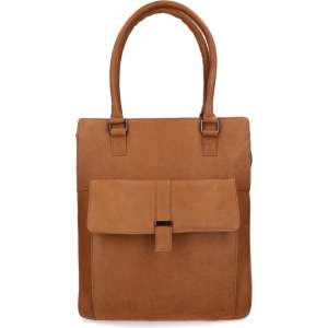 Manfield Unisex Shopper Cognac