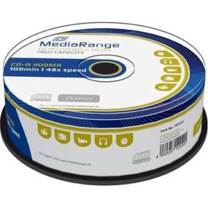 MediaRange CD-R 900 MB 25 stuks