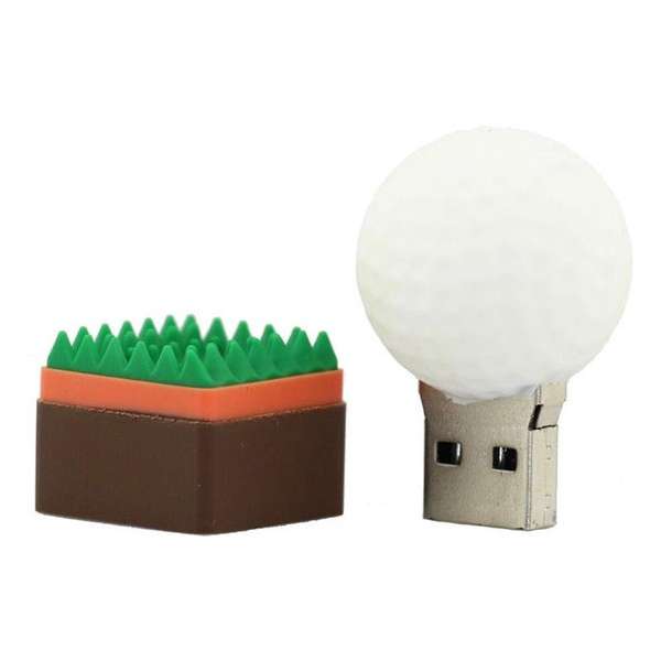 Ulticool USB-stick Golf Bal - 16 GB - Sport - Wit
