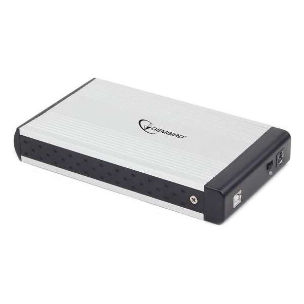 Gembird EE3-U2C-2 HDD-/SSD-behuizing 3.5'' Zwart, Wit behuizing voor opslagstations