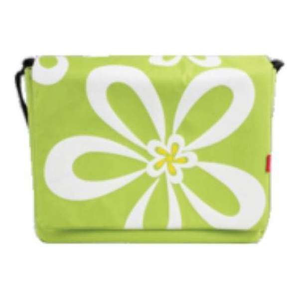 Konig notebooktas Bloem 15,4" groen