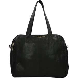 DEPECHE. Dames Shopper Zwart