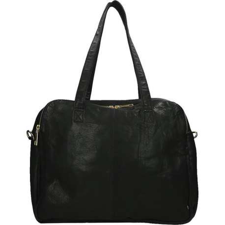 DEPECHE. Dames Shopper Zwart