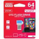 Goodram 64GB USB 3.0 USB flash drive USB Type-A / USB Type-C 3.2 Gen 1 (3.1 Gen 1) Blauw