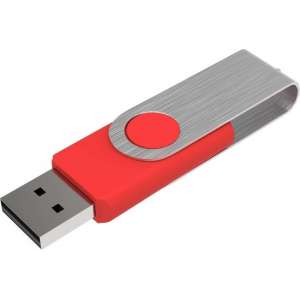 Venditio USB Twister - 16 GB - Rood - 10 stuks