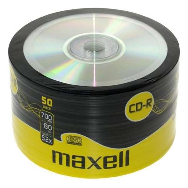 Maxell CD-R 80XL 52x 50 Pack