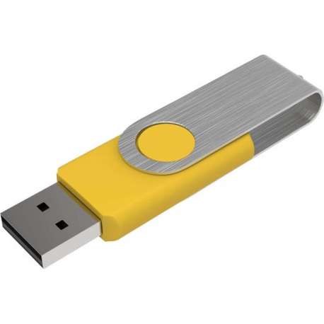 Venditio USB Twister - 16 GB - Geel - 10 stuks