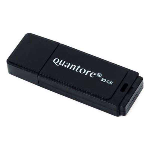 Usb-stick quantore 32gb 2.0 zwart