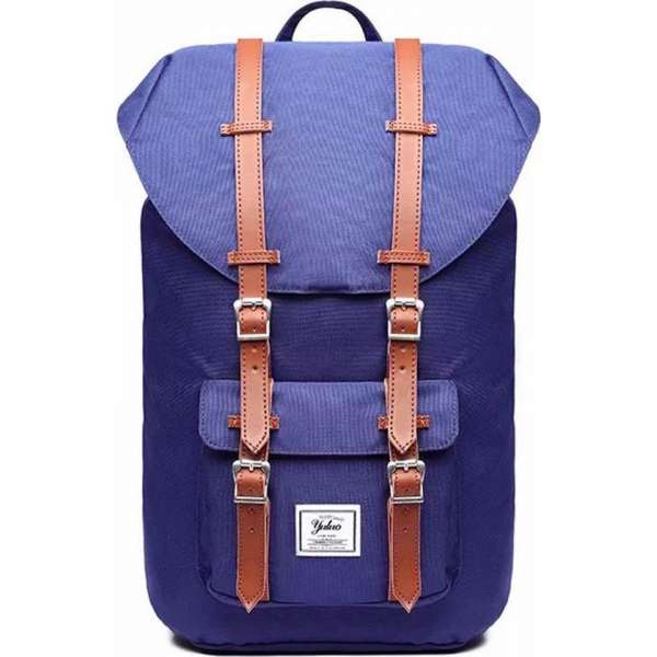 Yulo Backpack Rugzak - Offroad - Geschikt voor max 15.6 inch Laptops - Navy Blauw