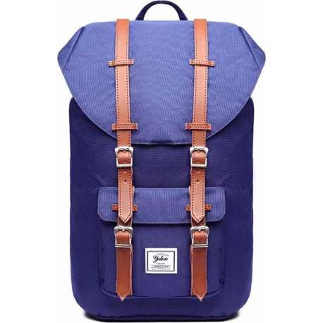 Yulo Backpack Rugzak - Offroad - Geschikt voor max 15.6 inch Laptops - Navy Blauw