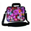 Sleevy 17,3 laptoptas bloemen print