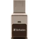 Verbatim Fingerprint Secure USB flash drive 64 GB USB Type-A 3.2 Gen 1 (3.1 Gen 1) Zilver