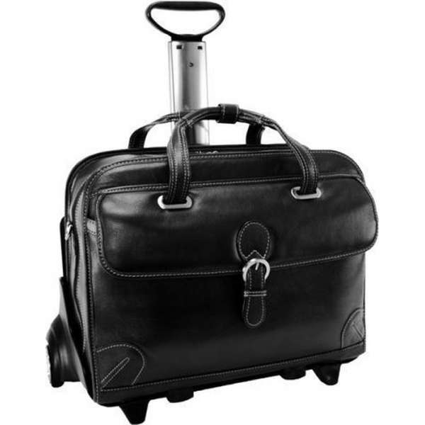 Siamod  Vernazza Laptop Trolley -  Zwart - 17 '' - CARUGETTO