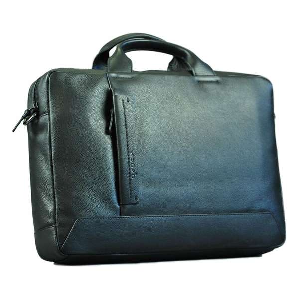 Buono Leather Aktetas/Laptoptas Boston - Zwart