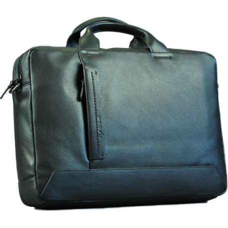 Buono Leather Aktetas/Laptoptas Boston - Zwart