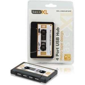 Basic XL, 4-Poorts Retro USB Hub