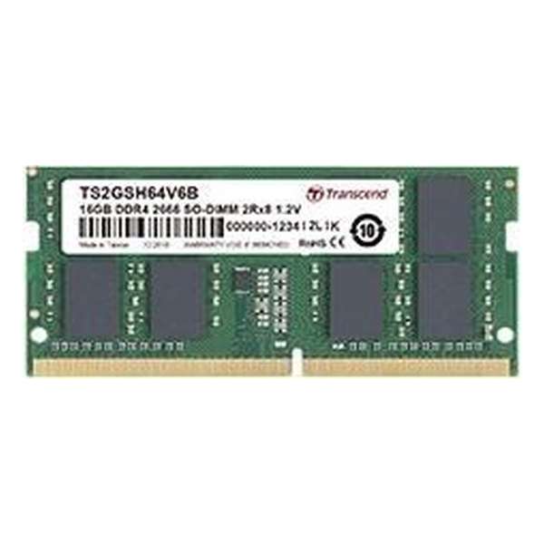 Transcend TS512MSH64V6H geheugenmodule 4 GB 1 x 4 GB DDR4 2666 MHz