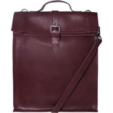 Laauw AMS The Nine Streets Laptop Bag Bordeaux