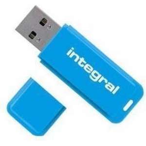 Integral NEON 3.0 USB flash drive 64 GB USB Type-A 3.2 Gen 1 (3.1 Gen 1) Blauw