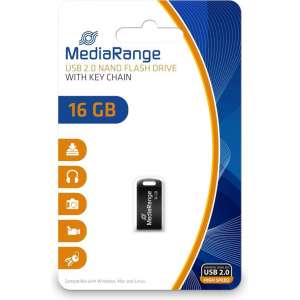 MediaRange Nano Flash Drive - USB-stick - 16 GB