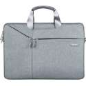 Gent Brief Case Laptoptas / Schoudertas voor Laptop 13.3 inch - Lightgrijs